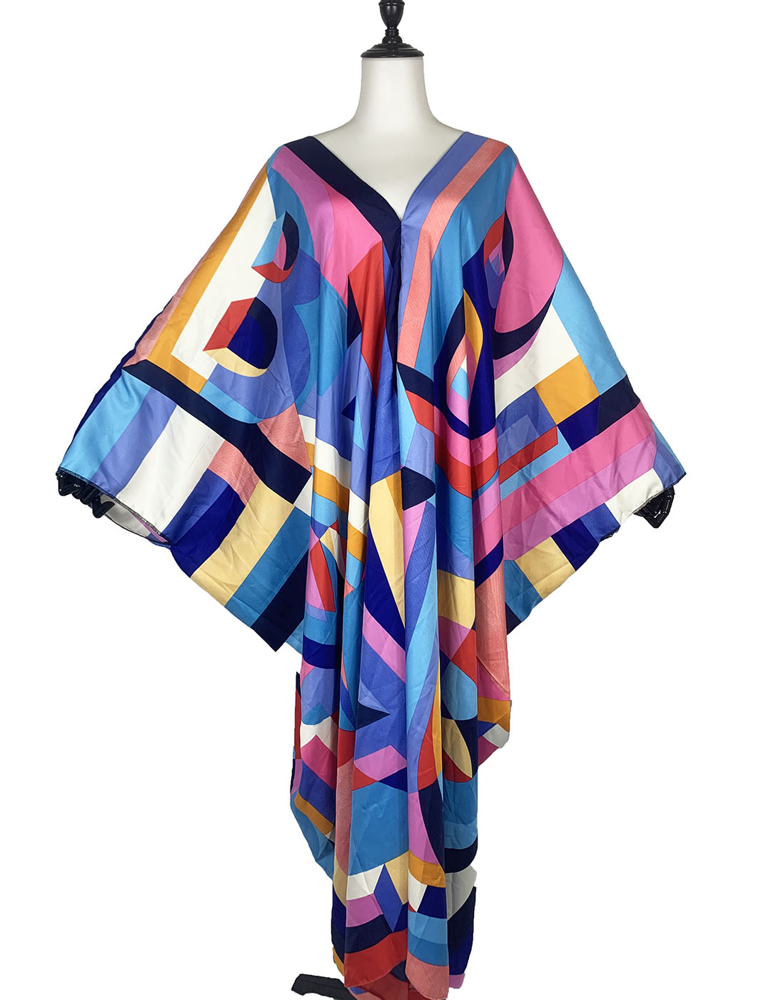 Robe maxi musulmane multicolor - Boho Summer Beach Maxi Dress avis et prix