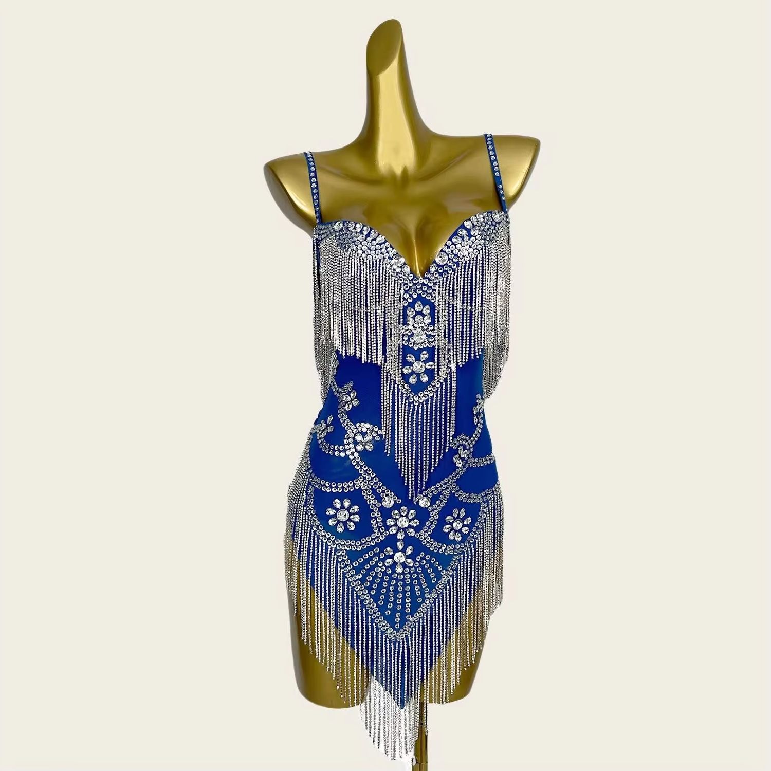 Robe Courte Yelian de Luxe Sci - Sparkly Rhinestone Club Party Dress avis et prix