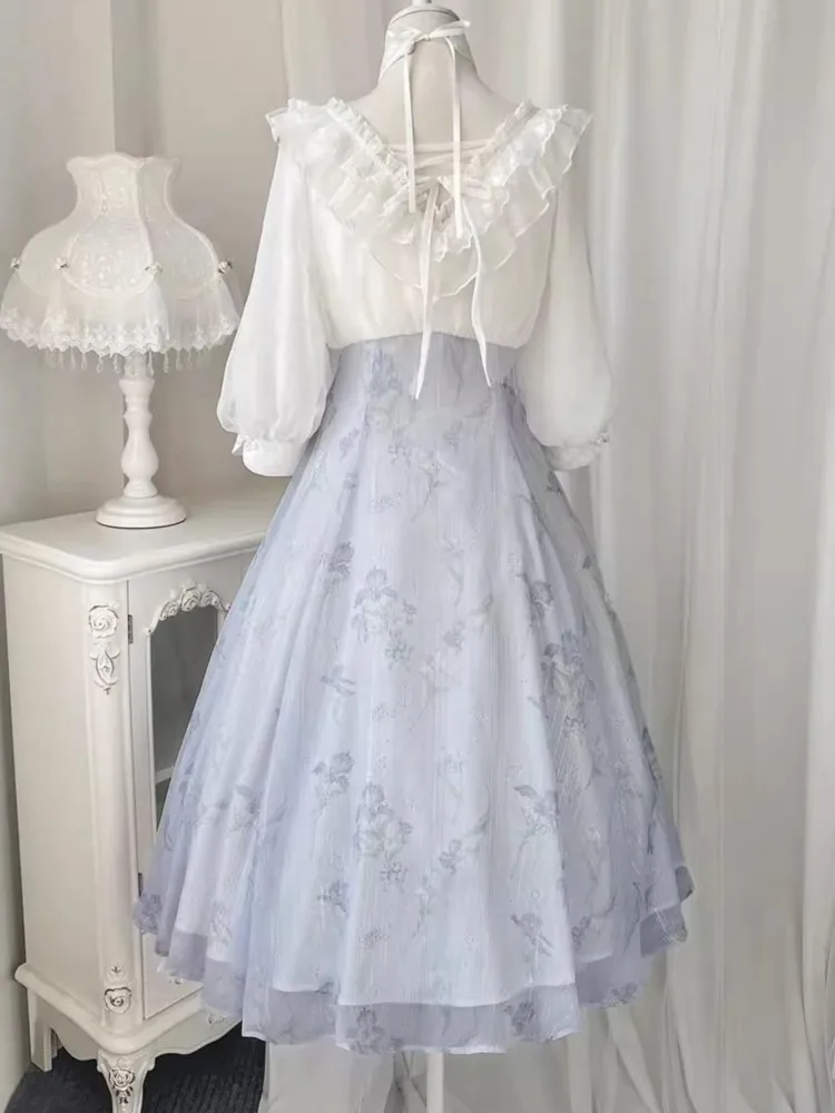 Elelgant femmes été français V - French Vintage Floral Midi Dress avis et prix