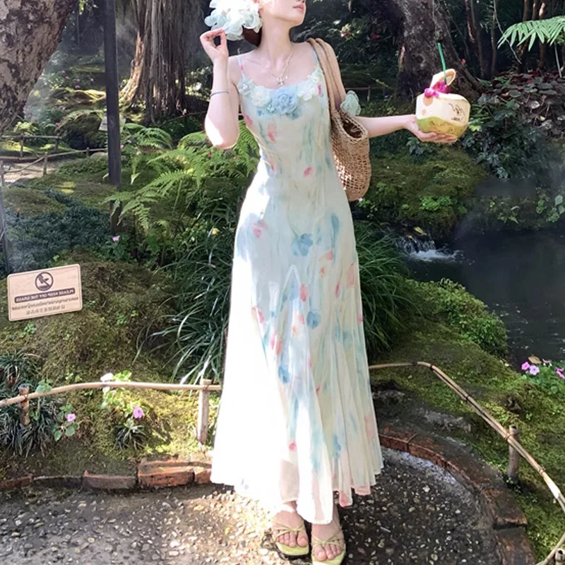 Kawaii – robe mi-longue japona - French Vintage Floral Midi Dress avis et prix