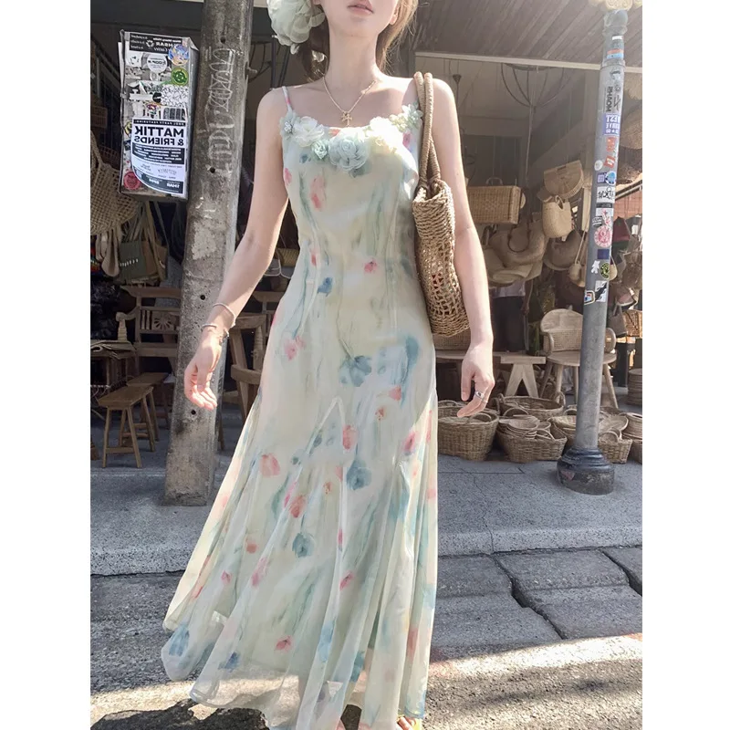 Kawaii – robe mi-longue japona - French Vintage Floral Midi Dress avis et prix